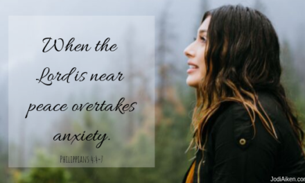 A Heavy Heart In Need Of God’s Presence