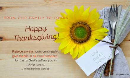Celebrating God With A Thankful Heart